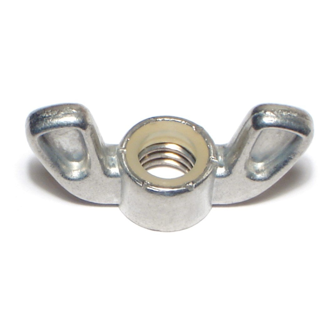 3/8"-16 x 1-1/2" Zinc Plated Steel Coarse Thread Wing Nuts (10 pcs.)