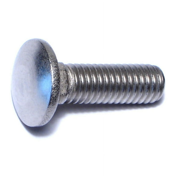 3/8"-16 x 1-1/4" 18-8 Stainless Steel Coarse Thread Carriage Bolts CBSS-175