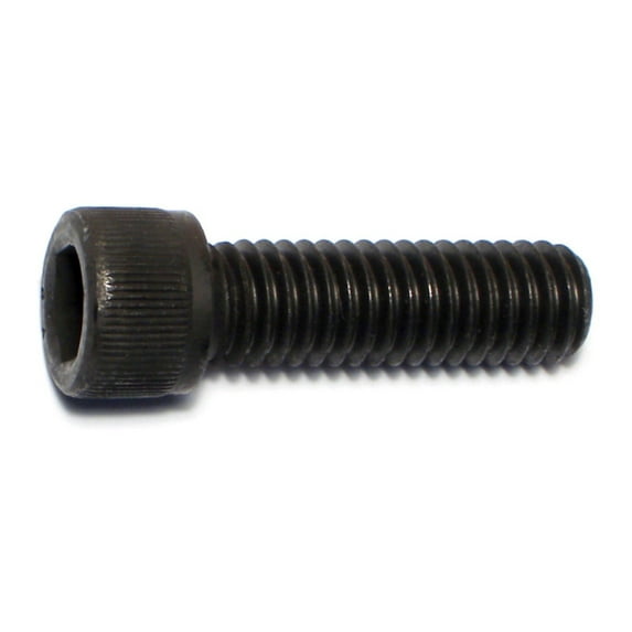3/8"-16 x 1-1/4" Plain Steel Coarse Thread Socket Cap Screws SCSS-294