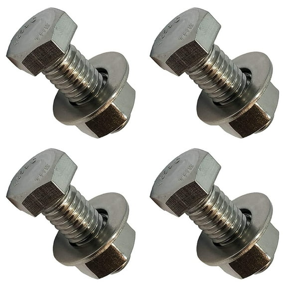 3/8" -16 x 1.5"- 304-STAINLESS Steel Bolts, Nuts & WASHERS - 18-8 HEX Head Bolt - 304 Grade