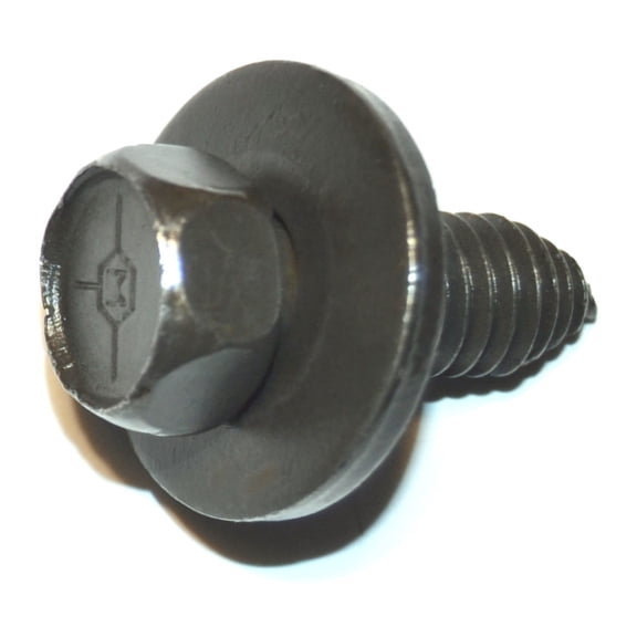 3/8"-16 x 1" Coarse Thread GM Hex Washer Head Body Bolts (8 pcs.)