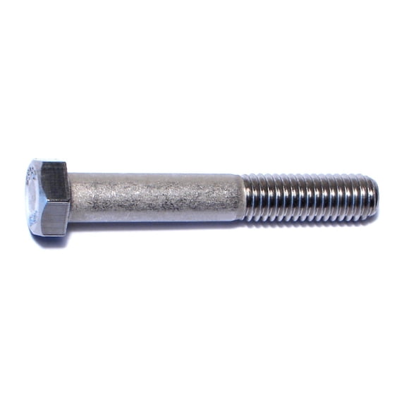 3/8"-16 x 2-1/2" 18-8 Stainless Steel Coarse Thread Hex Cap Screws CSHSS-251