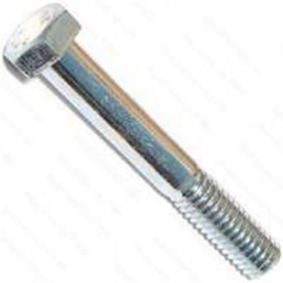 3/8"-16 x 2-1/2" Zinc Plated Grade 2 / A307 Steel Coarse Thread Hex Bolts HBHS-254