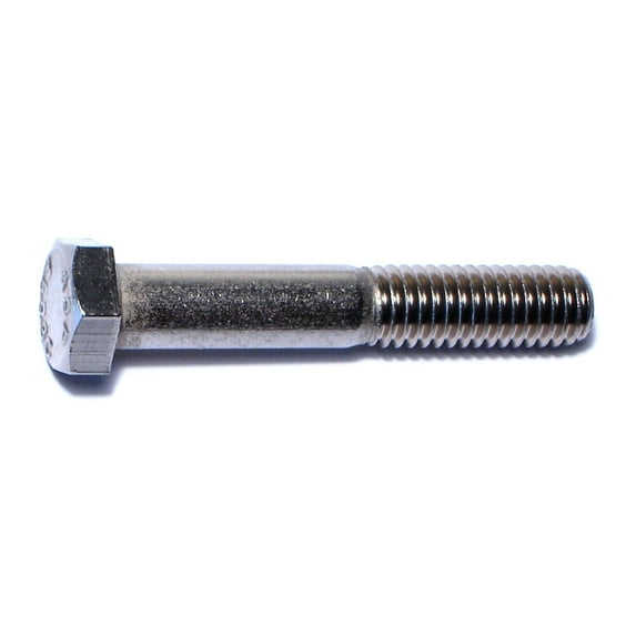 3/8"-16 x 2-1/4" 18-8 Stainless Hex Cap Screws CSHSS-249 (25 pcs.)