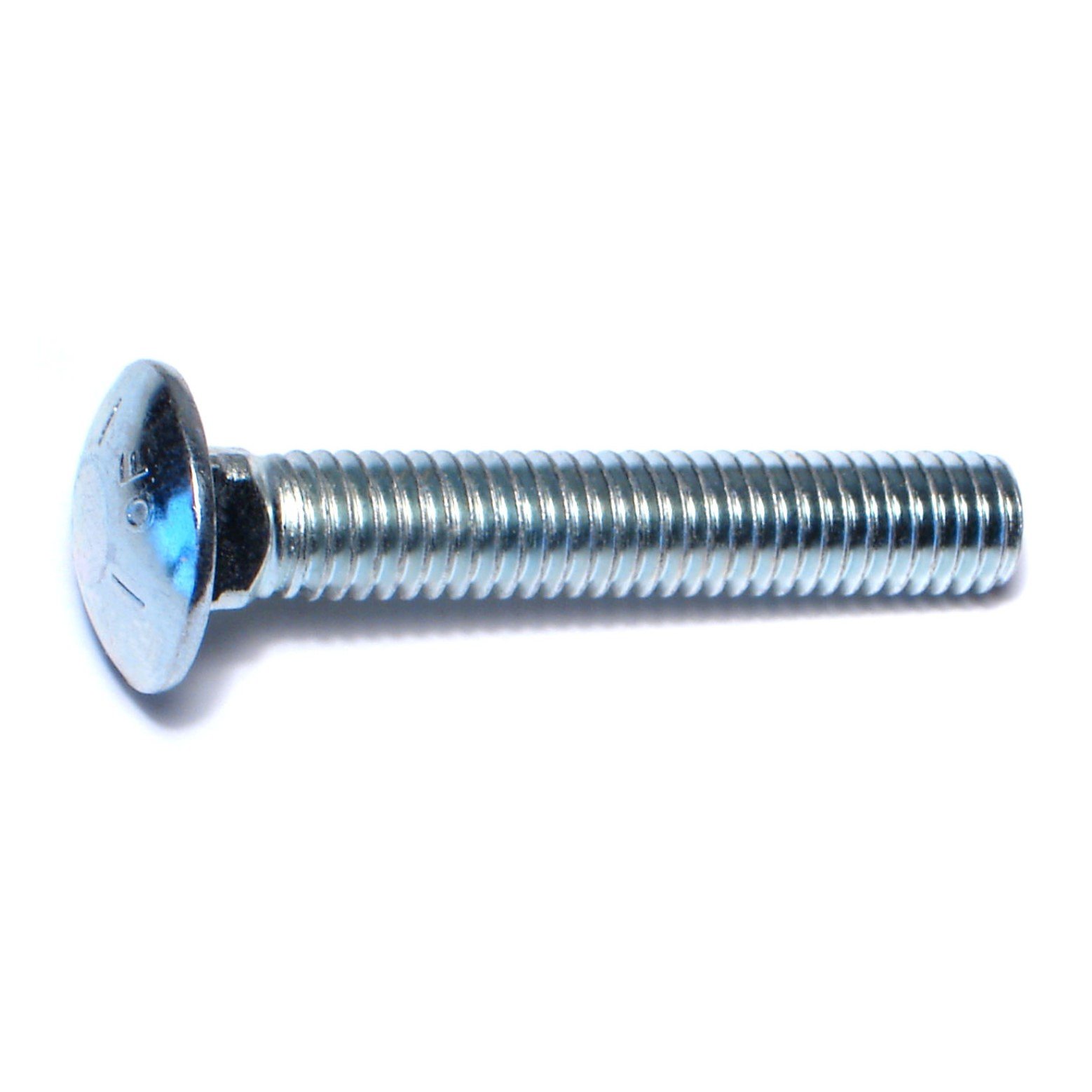 3/8"-16 x 2-1/4" Zinc Grade 5 Carriage Bolts CBS5-208 (50 pcs.)