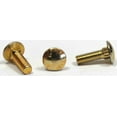 thumbnail image 1 of 3/8-16 x 2" Carriage Bolts / Full Thread / Grade 8 / Zinc Yellow - 500 Piece Carton, 1 of 1