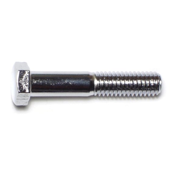 3/8"-16 x 2" Chrome Plated Grade 5 Steel Coarse Thread Hex Cap Screws CSHS5-266