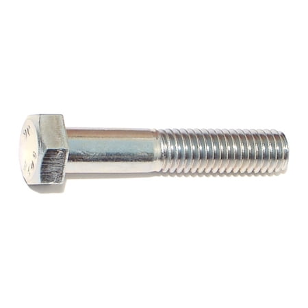 3/8"-16 x 2" Zinc Plated Grade 2 / A307 Steel Coarse Thread Hex Bolts HBHS-248