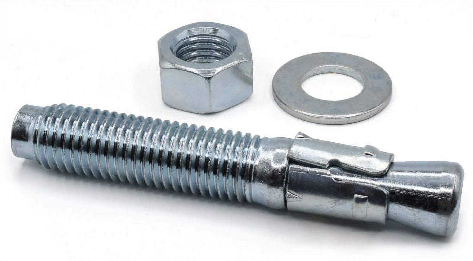 3/816 x 3 1/2" Wedge Anchors / Steel / Zinc 50 Piece Carton