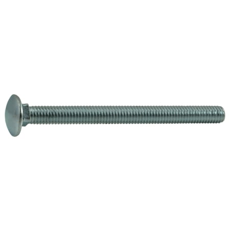 3/8"-16 x 4-1/2" Zinc Plated Grade 2 / A307 Steel Coarse Thread Carriage Bolts CBS-508