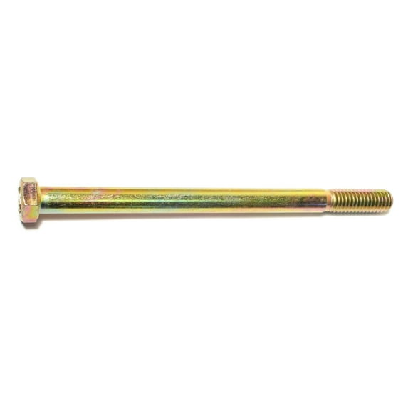 3/8"-16 x 5-1/2" Zinc Grade 8 Hex Cap Screws (2 pcs.)