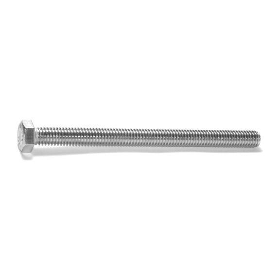3/8"-16 x 5" 18-8 Stainless Coarse Full Thread Hex Head Tap Bolts (3 pcs.)