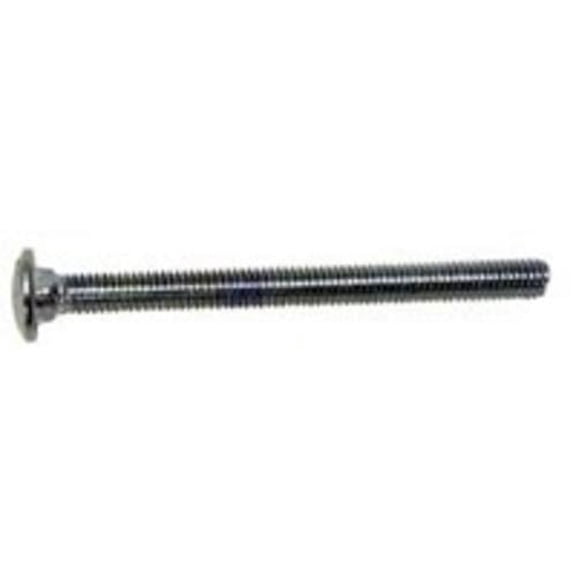 3/8"-16 x 5" Hot Dip Galvanized Grade 2 / A307 Steel Coarse Thread Carriage Bolts CBS-511