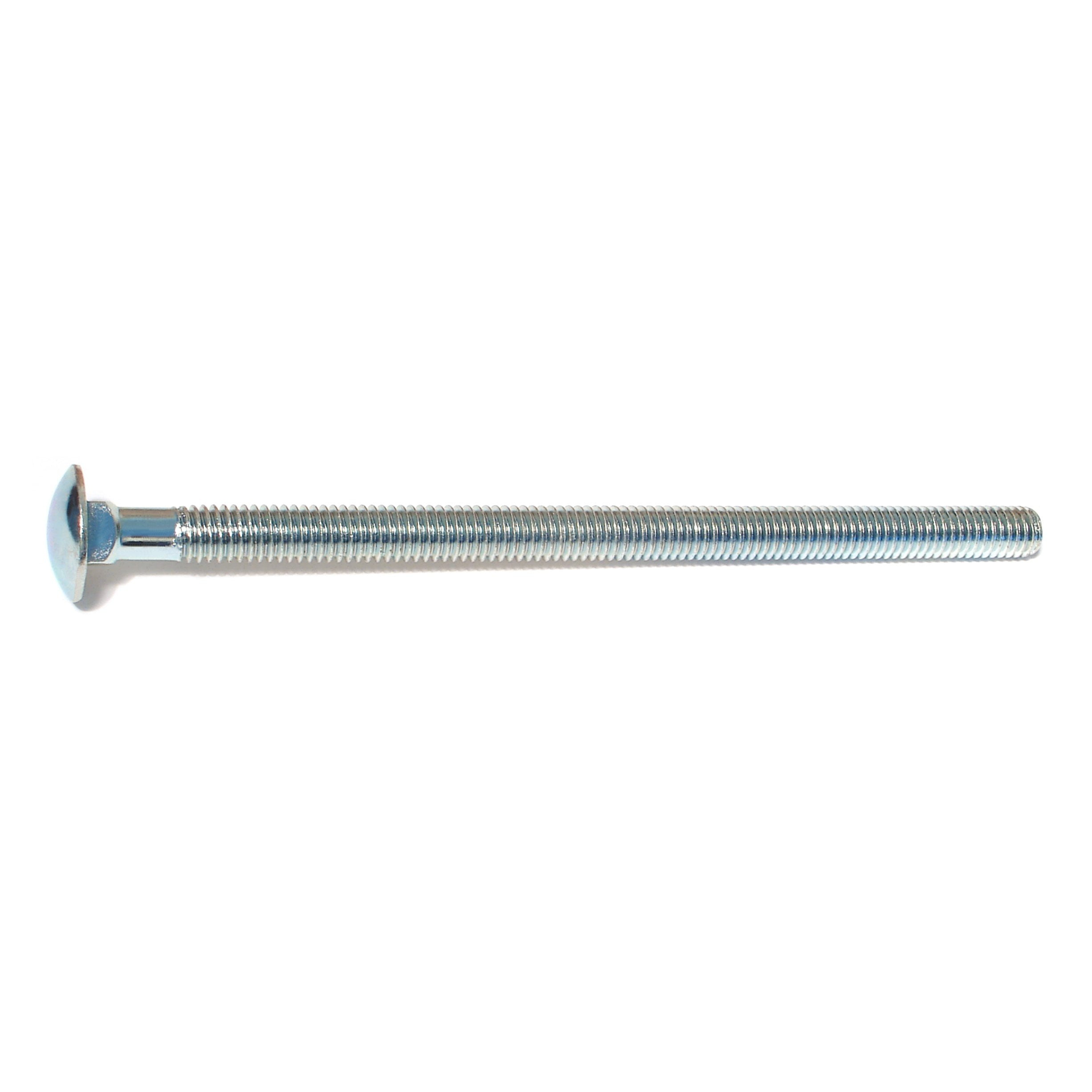 3/8"-16 x 6-1/2" Zinc Plated Grade 2 / A307 Carriage Bolts (50 pcs)
