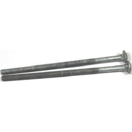 3/8-16 x 9 1/2" Carriage Bolts / Steel / Hot Dip Galvanized - 50 Piece Carton