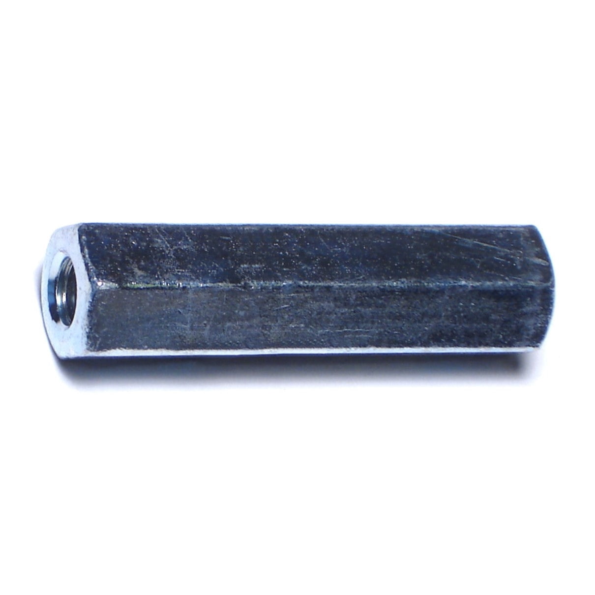 3/8"-16 x 9/16" x 1-3/4" Zinc Plated Steel Coarse Thread Rod Coupling Nuts CNS2-033