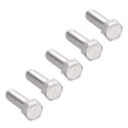 thumbnail image 1 of 3/8-16x1-1/4" 304 Stainless Steel Hex Head Screw Bolts 5pcs, 1 of 3