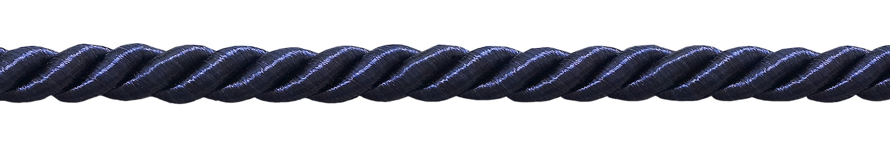 Dekoratives Gedrehtes 3-lagiges Seil – 1 Cm Dick, 91,4 Cm Lang, Arktisblau (helles Pulverblau)