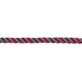 thumbnail image 1 of 3/8" (1cm) Decorative Twisted 3-ply Rope Cord Trim # 0038NLMLT,, Wine Medley Purple #PR22 (Violet Purple, Blood Red) 8 Yards (24 ft/7m), 1 of 1