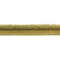 thumbnail image 1 of 3/8" (1cm) Decorative Twisted Rope Cord with Lip | Cord Trim # 0038V,, Cedar Green Beige #VNT15 (Olive Green, Camel Beige) Sold By The Yard (36"/3 ft/0.9m), 1 of 1
