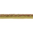 thumbnail image 1 of 3/8" (1cm) Decorative Twisted Rope Cord Trim with Lip # 0038MRQ,, Fruit Medley Green #P77 (Yellow Green, Light Gold, Pink Red) Sold By The Yard (36"/3 ft/0.9m), 1 of 1