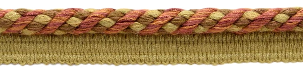 Corde Décorative Dorée DÉCOPRO 1cm X 9,1m - Idéal Pour Loisirs Créatifs Et Emballages