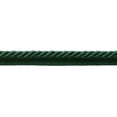 thumbnail image 1 of 3/8" (1cm) Shiny Twisted Rope Cord with Lip | Cord Trim # 0038S,, Dark Emerald Green #G10 (Dark Green) Sold By The Yard (36"/3 ft/0.9m), 1 of 1
