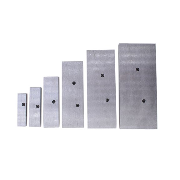 3/8-2-1/4 Adjustable Parallel Sets for Layout Checks Stop Work Sets - Set and Other Steel Adjustable Parallel Block Set 6 Pieces