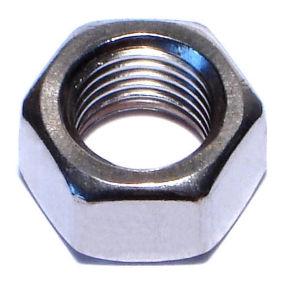3/8"-24 18-8 Stainless Steel Fine Thread Hex Nuts (16 pcs.)