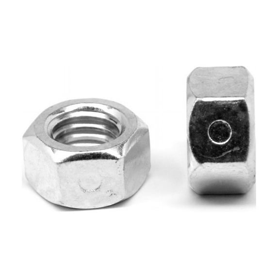 3/8"-24 Fine Thread Reversible 2-Way All Metal Locknut Low Carbon Steel Zinc Plated Pk 2000