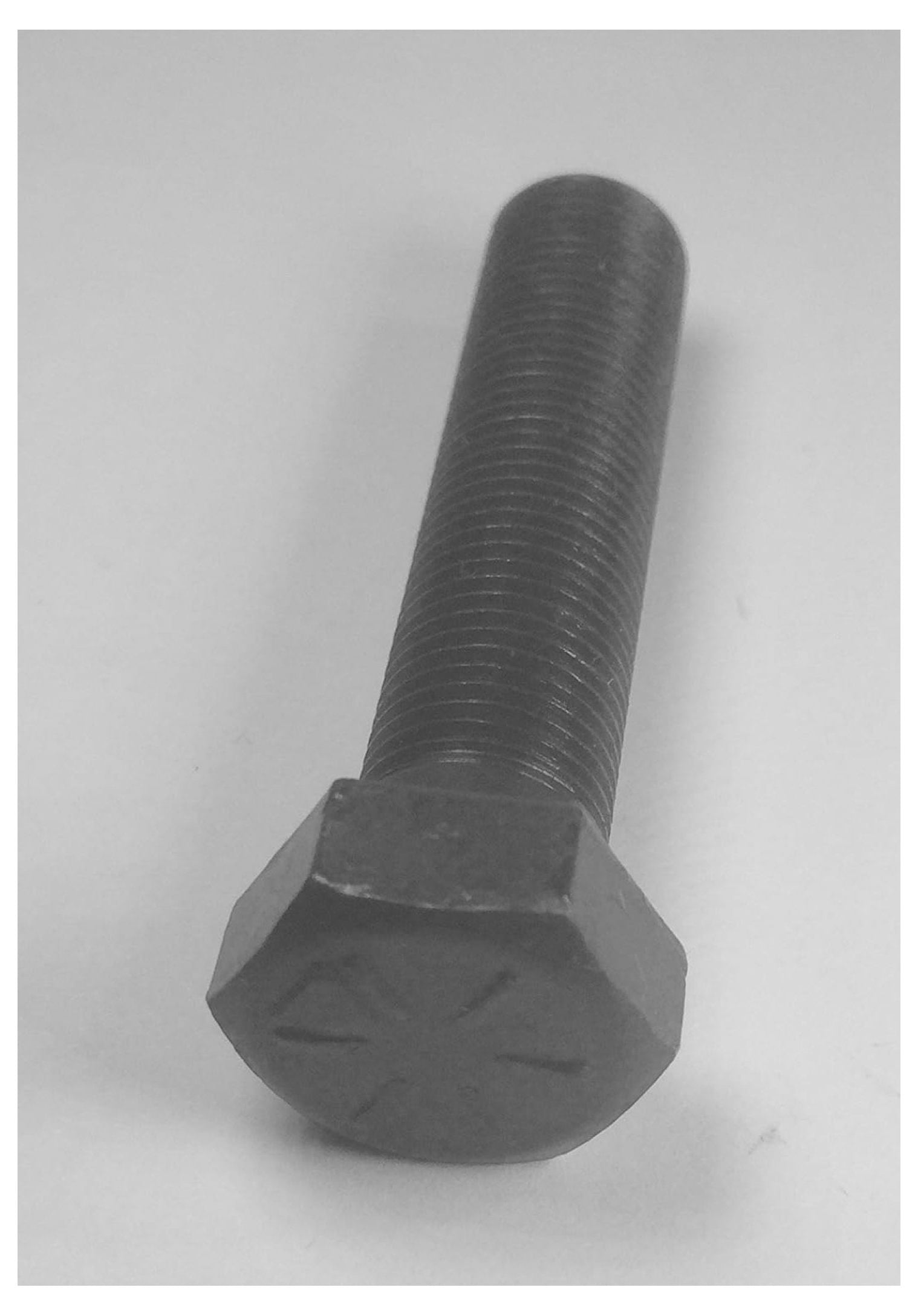 3/8-24 X 1-1/2' Left Hand (Reverse) Thread Bolt Full Threaded Grade 8 ...