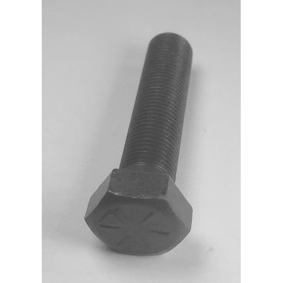 3/8-24 X 2-1/2 Left Hand (Reverse) Thread Bolt Full Threaded Grade 8 (PKG of 1)