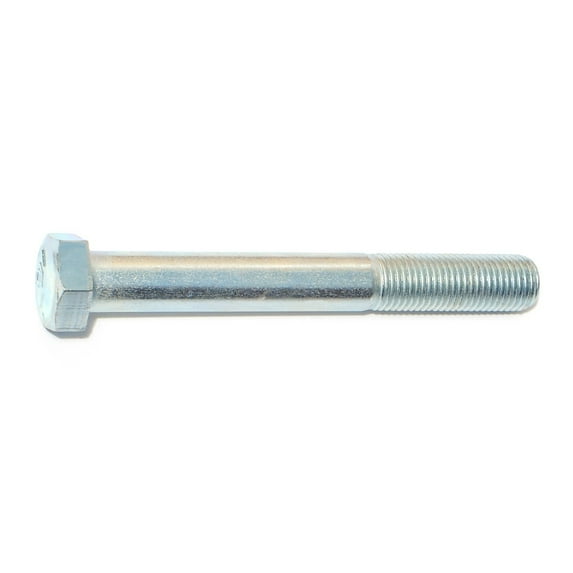 3/8"-24 x 3" Zinc Plated Grade 5 Steel Fine Thread Hex Cap Screws CSHS5-330