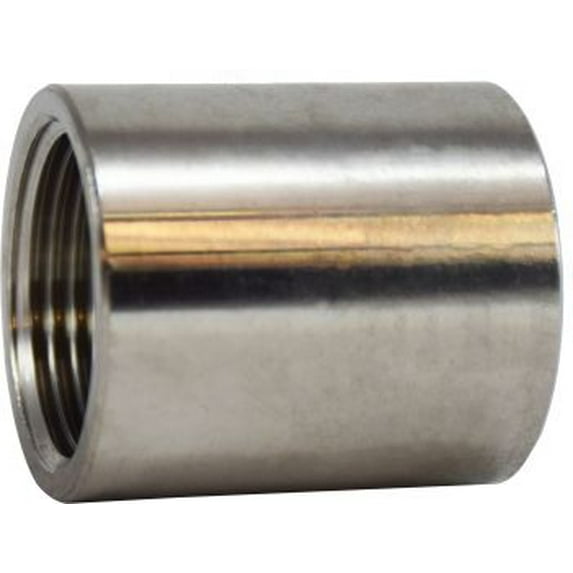 3/8 304 SS OD Machine Coupling, #304 150# Stainless Steel Fittings, Nipples and Fittings