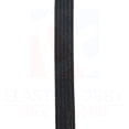 thumbnail image 1 of 3/8" (9.5mm) Heavy Black Knitted Elastic - US Made - 5 yards, 1 of 5