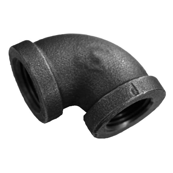 3/8" 90 Elbow Black ,PartNo B2350025 JonesStephens