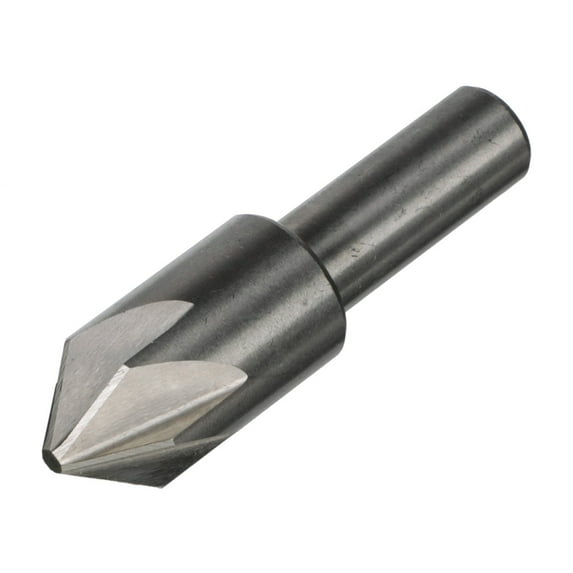 3/8"-90 HSS 6 Flute Chatterless Countersink, DEWCHAT3/8-90