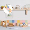 thumbnail image 1 of 3.8*94.5 inches Peel and Stick Wallpaper Border, Vintage Geometric Encaustic Tile Baseboard Sticker, Self Adhesive Watherproof Wall Border for Kitchen Bathroom Decor, 1 of 7