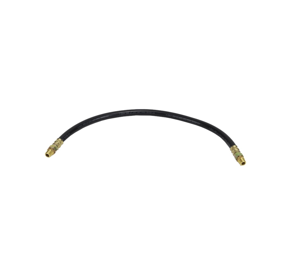 Air Brake Hose Assembly 34" x 3/8"-18 for Semi Trucks | 3/8" ID 3/8" NPT 225 PSI 2 Swivel DOT FMVSS106 SAE J1402 | Replaces 16434 161SW3466 146534 21183 32602-034 4012234 SNV453334