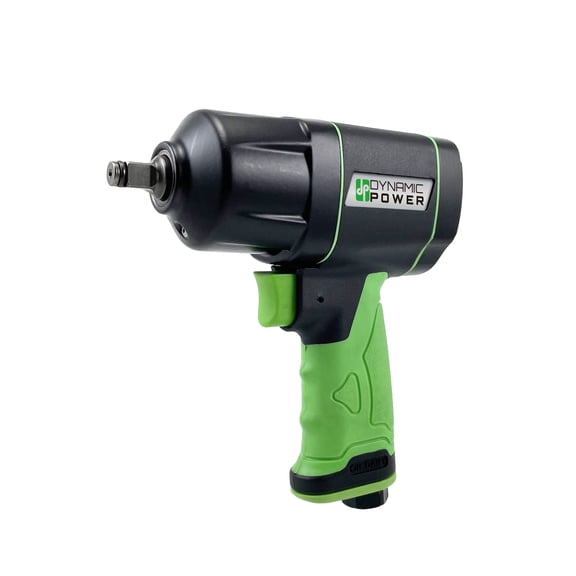 3/8" Air Impact Wrench 480 ft-lb Torque with Built-In Power Regulator for Precision Speed & Torque Control. DP-63061