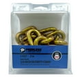 thumbnail image 1 of 3/8" Anti-Theft Security Chain, 3 ft, Yellow Zinc Plated, Peerless Chain Company, #4751303, 1 of 5