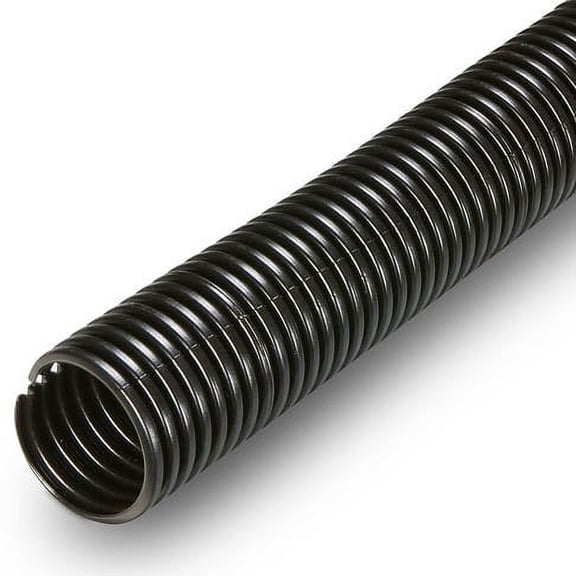 3/8" Black Convoluted Nylon Sleeving - (50 ft. spool)