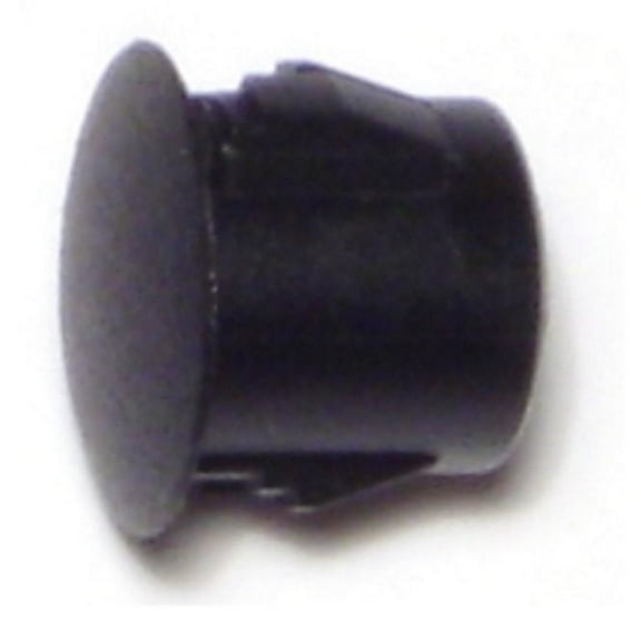 3/8" Black Nylon Plastic Flush Head Hole Plugs HPN-039 (18 pcs.)