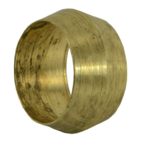 3/8" Brass Compression Sleeves (12 pcs.)