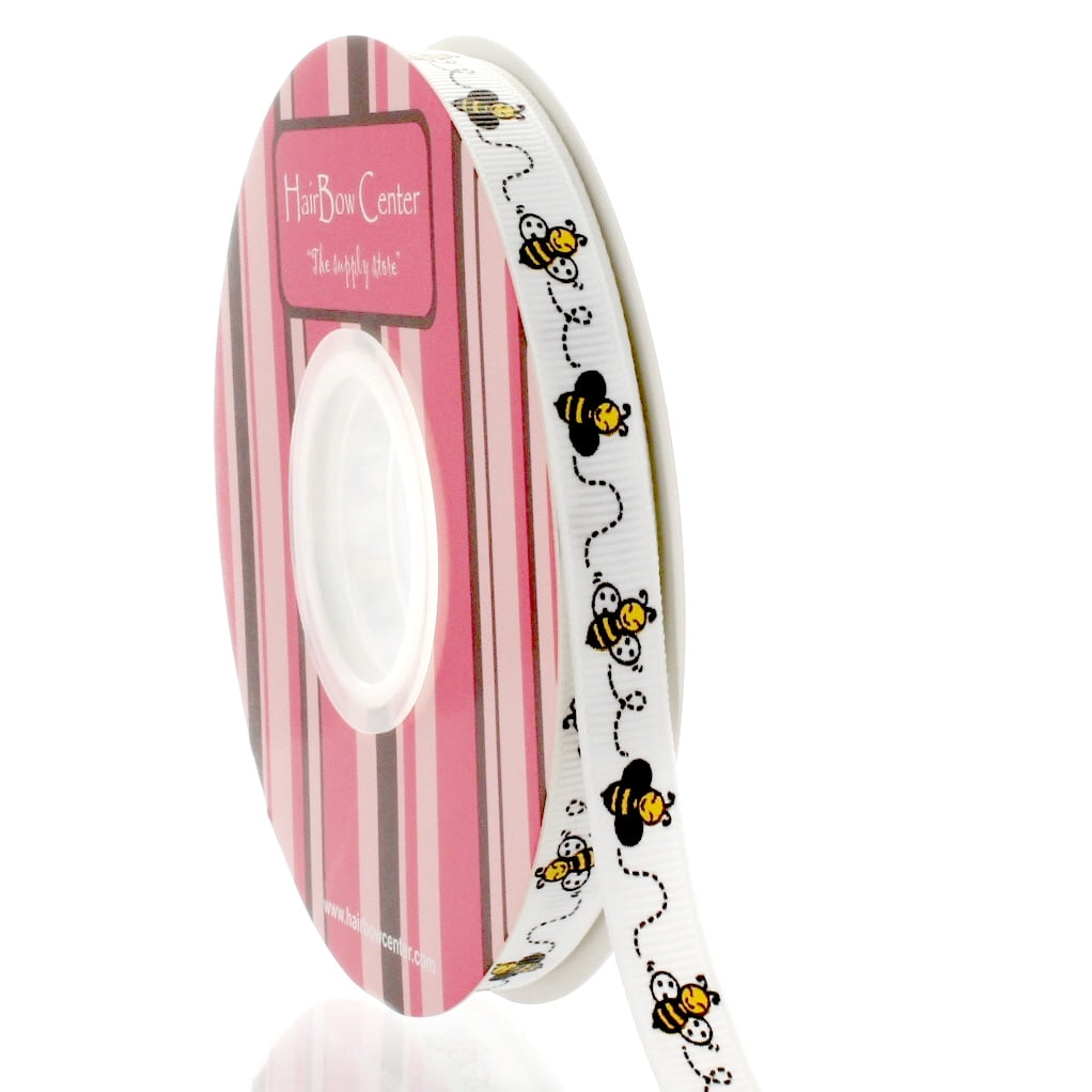 3/8" Bumblebee Grosgrain Ribbon 100 Yards