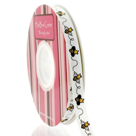 3/8" Bumblebee Grosgrain Ribbon 25 Yards
