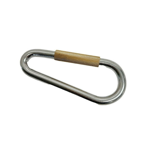 3/8" Carabiner Quick Link Spring Loaded Lock,660 Lbs WLL, T304 Stainless Steel