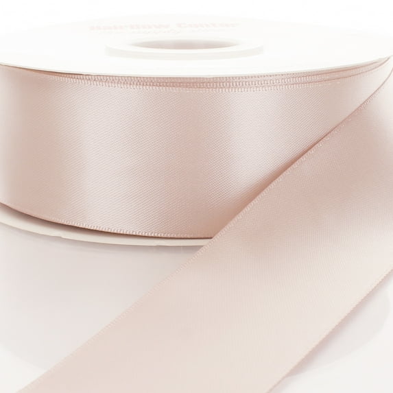 3/8" Champagne Double Faced Satin Ribbon 50yd