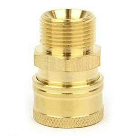 3/8" Coupler Adapter M22 Metric/15mm For Pressure Washer Hose Non Standard Size