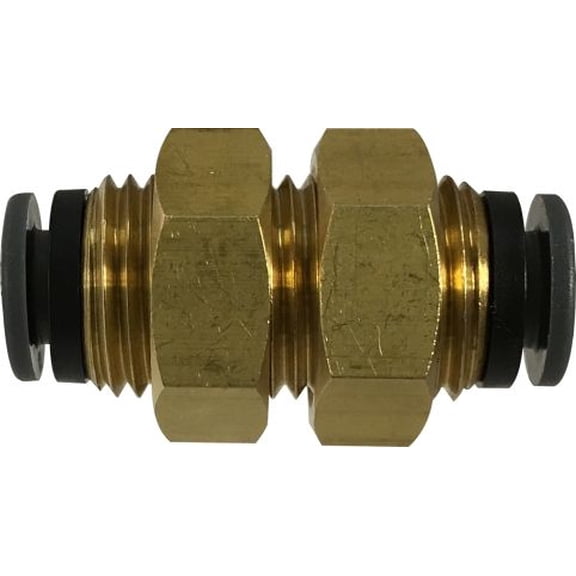 3/8 D.O.T. Push-In Bulkhead Union Composite